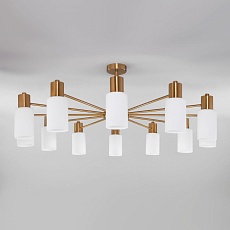 Потолочная люстра Eurosvet Vegga 70160/12 латунь Smart 4