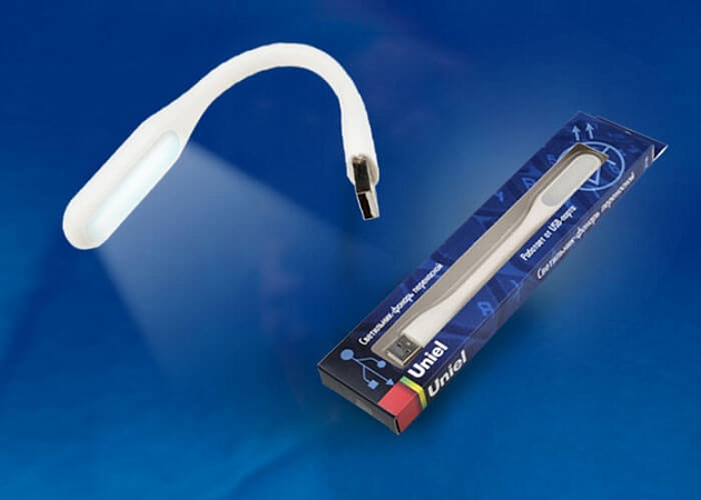 Переносной светодиодный фонарь Uniel Usb-зарядка 170х15 260 лм TLD-541 White UL-00000253 Фото № 2