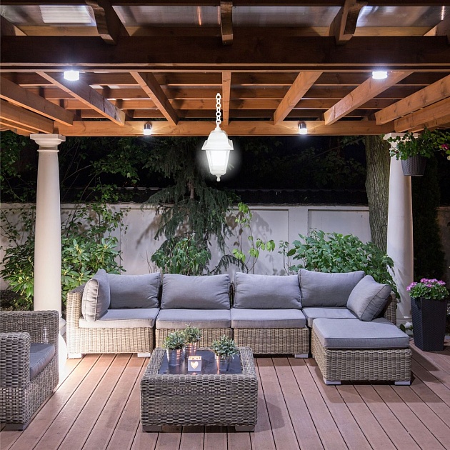 Уличный подвесной светильник Apeyron Адель 11-13бел Фото № 4