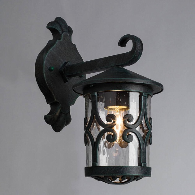 Уличный настенный светильник Arte Lamp Persia A1452AL-1BG Фото № 4