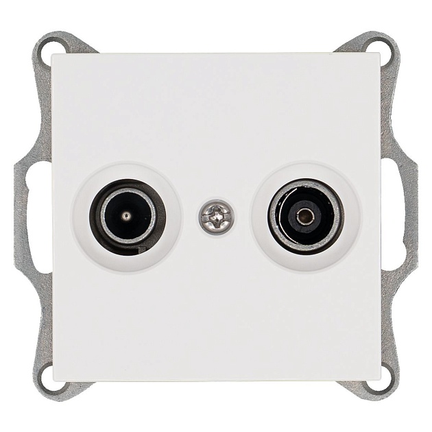 Розетка TV+FM Jasmart G6204W Фото № 1