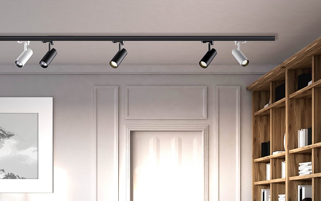 Трековый трехфазный светодиодный светильник Novotech Port Helix 358255 изображение 3 Трековый трехфазный светодиодный светильник Novotech Port Helix 358255 Фото № 3