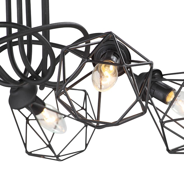 Потолочная люстра Vitaluce V4930-1/5PL изображение 4 Потолочная люстра Vitaluce V4930-1/5PL Фото № 4