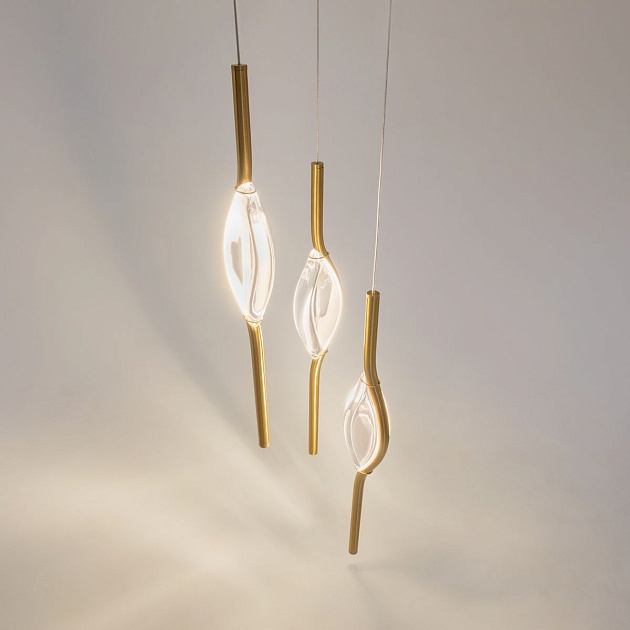 Подвесная светодиодная люстра Maytoni Foresight MOD347PL-L24BS3K Фото № 6