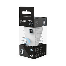 Лампа светодиодная Gauss E27 6.5W 4100K матовая 105102207 2