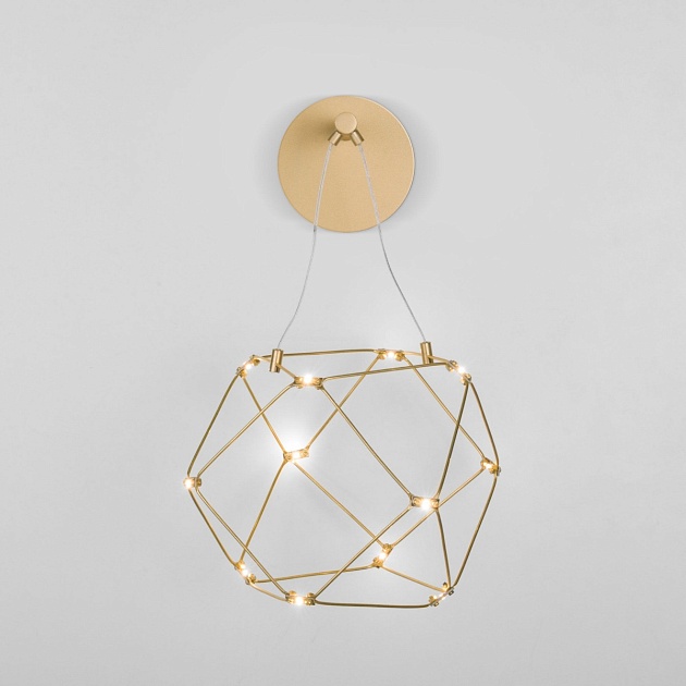 Настенный светодиодный светильник Eurosvet 90310/1 медь Фото № 2