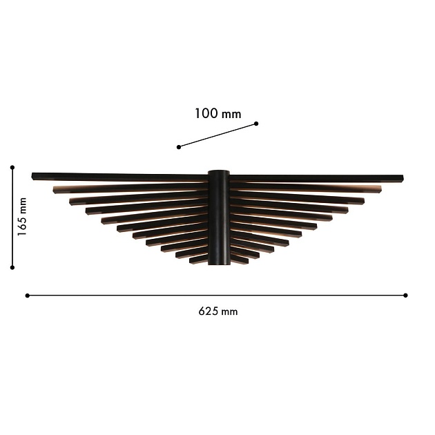 Настенный светодиодный светильник Favourite Vingar 4381-1W Фото № 2