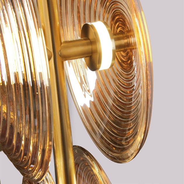 Подвесной светодиодный светильник Favourite Whirlpool 4571-6P изображение 4 Подвесной светодиодный светильник Favourite Whirlpool 4571-6P Фото № 4