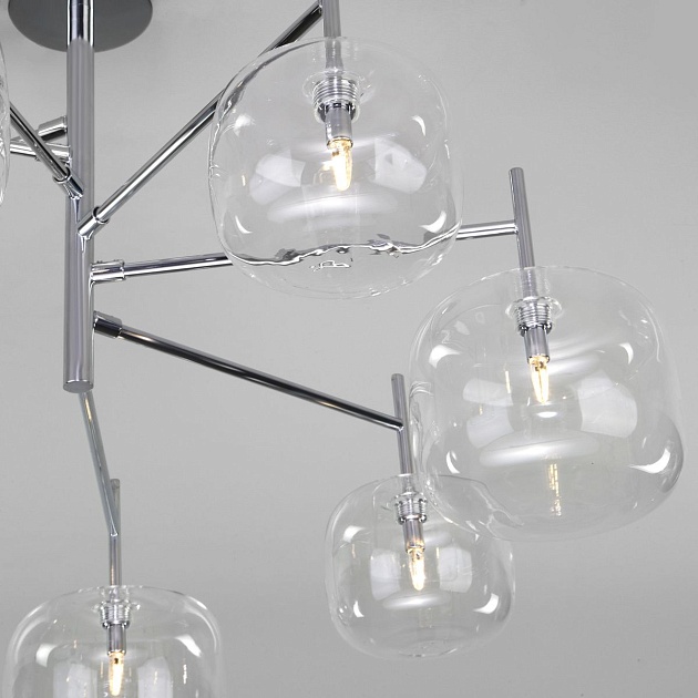 Потолочная люстра Eurosvet Jar 70128/7 хром Фото № 4