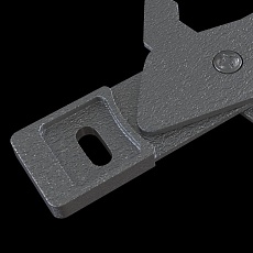 Фиксатор для накладного монтажа магнитного шинопровода Maytoni Magnetic track system TRA004HS-21S 3