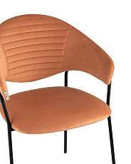 Кухонный стул Stool Group Алексис велюр оранжевый AV 445-Cm-08 1