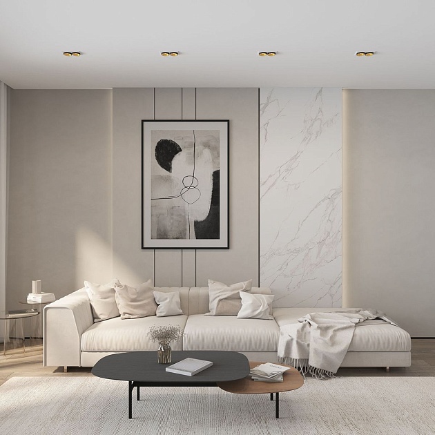 Встраиваемый светильник Denkirs Lemvik DK2422-GD изображение 9 Встраиваемый светильник Denkirs Lemvik DK2422-GD Фото № 9