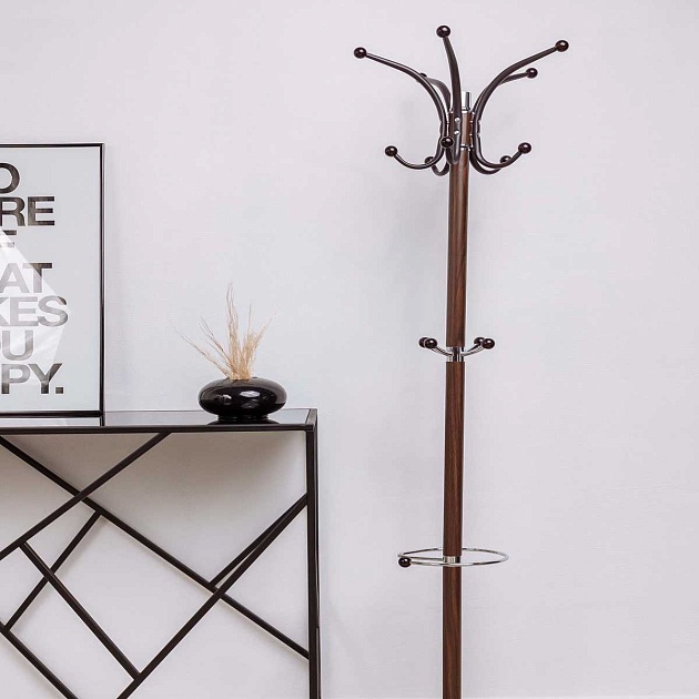 Напольная вешалка AksHome Antika коричневый, металл 51963 Фото № 3