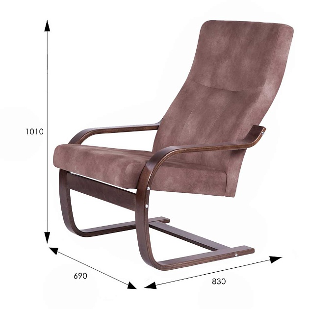 Кресло Мебелик Кристалл 007515 Фото № 3