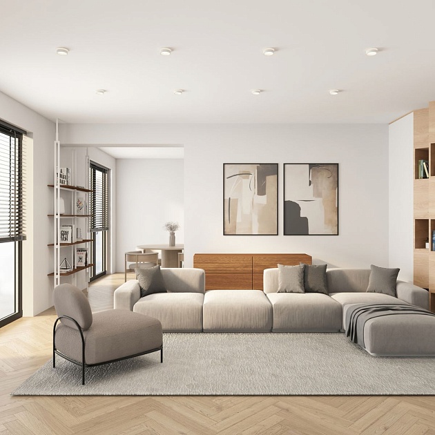 Встраиваемый светильник Denkirs Niko DK2100-WH Фото № 5