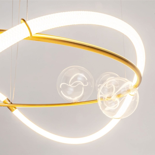 Подвесной светодиодный светильник Maytoni Oasis MOD289PL-L44BS3K Фото № 4