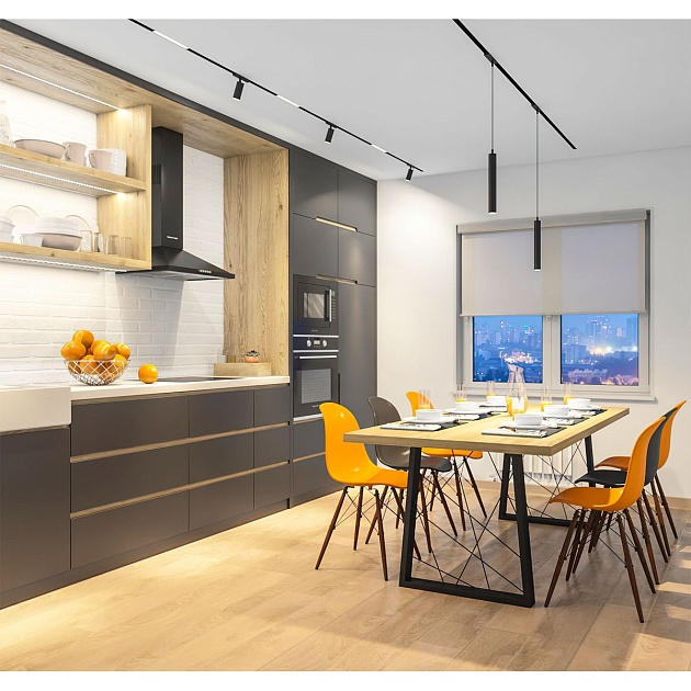 Трековый светодиодный светильник Denkirs Smart Spot DK8008-BK Фото № 9