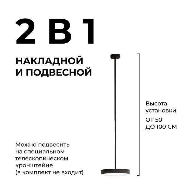 Светильник светодиодный накладной Apeyron 18-157 Фото № 3