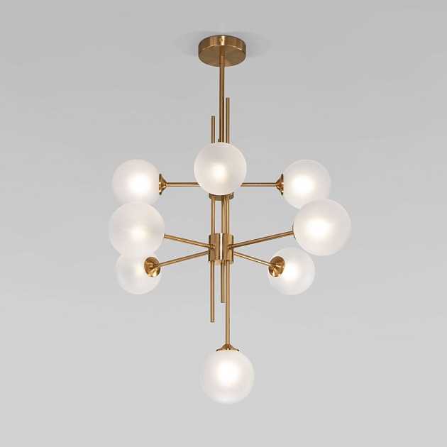 Подвесная люстра Eurosvet Volver 50383 латунь Smart Фото № 1