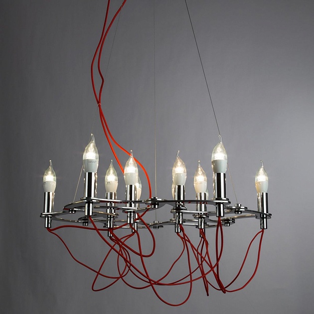 Подвесная люстра Divinare Capillari 8777/02 LM-12 Фото № 4