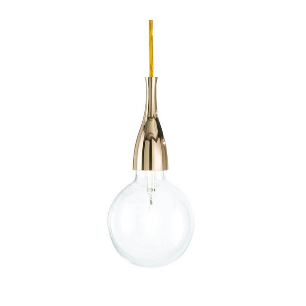 Подвесной светильник Ideal Lux Minimal SP1 Oro 009391 Фото № 1