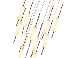 Подвесная светодиодная люстра Kink Light Элиас 07527-15A,36 1