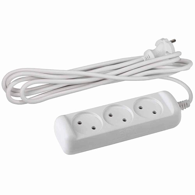 Удлинитель ЭРА U-3-10m-2x1 Б0028358 Фото № 1