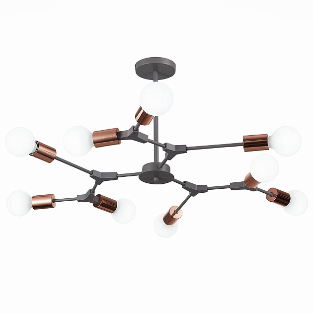 Потолочная люстра Evoluce Palare SLE106403-09 изображение 1 Потолочная люстра Evoluce Palare SLE106403-09 Фото № 1