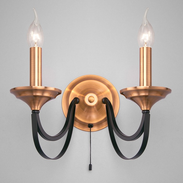 Бра Eurosvet Lazzaro 60098/2 черный Фото № 1