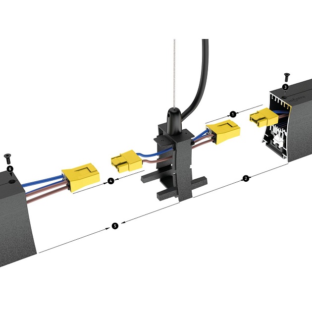 Соединитель с блоком питания Mantra Hanok 7559 изображение 3 Соединитель с блоком питания Mantra Hanok 7559 Фото № 3