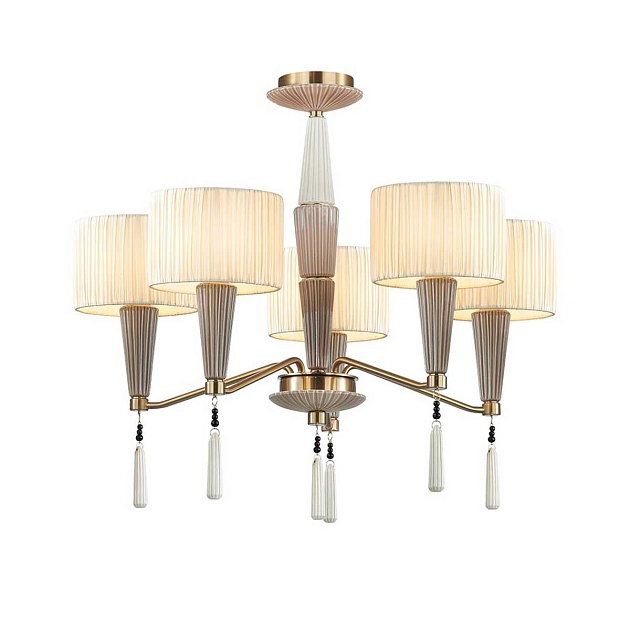 Подвесная люстра Odeon Light Exclusive Latte 5403/5 изображение 1 Подвесная люстра Odeon Light Exclusive Latte 5403/5 Фото № 1
