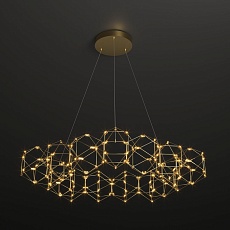 Подвесной светодиодный светильник Eurosvet Uma 90169/15 медь 2