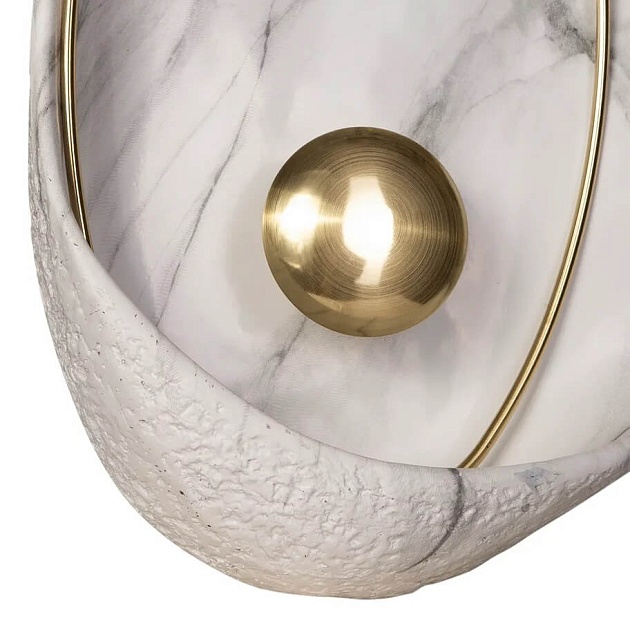 Настенный светодиодный светильник Loft IT Clam 10043 White Фото № 3