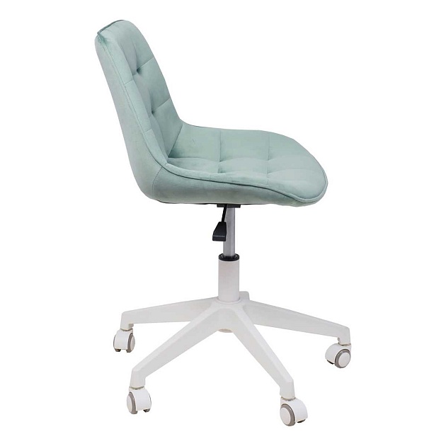 Поворотное кресло AksHome Carolyn велюр, мятный 91958 Фото № 17