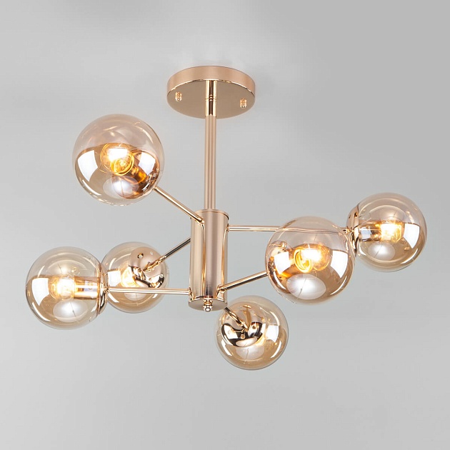 Потолочная люстра Eurosvet Ascot 30166/6 золото Фото № 1