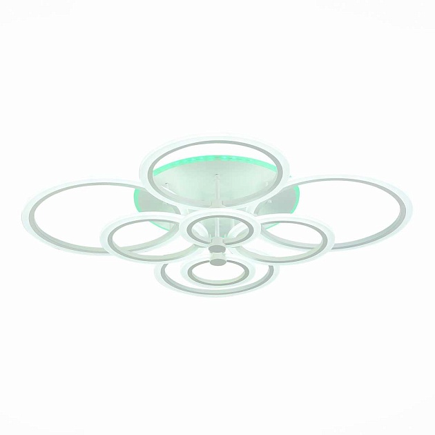Потолочная светодиодная люстра Evoluce Cerina SLE500552-08RGB Фото № 6