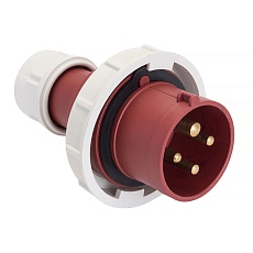 Вилка переносная 0142 3Р+РЕ 16А 380В IP67 EKF PROxima ps-0142-16-380