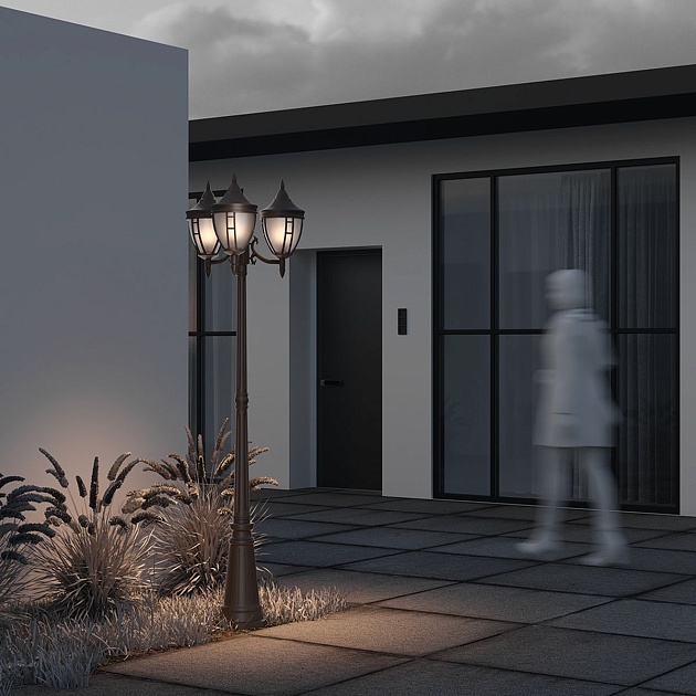 Садово-парковый светильник Maytoni Novara O026FL-03B Фото № 10