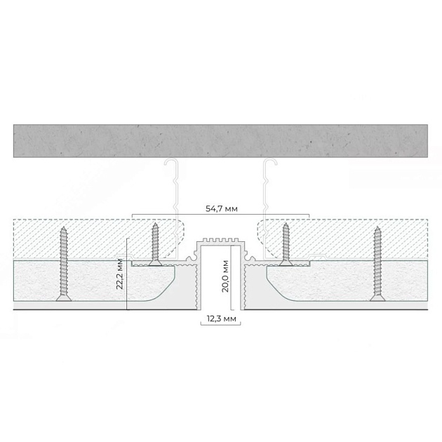 Разделительный профиль FerGipps УТ000002903 Фото № 3