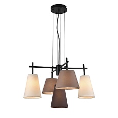 Подвесная люстра Indigo Abbinare 13032/5P Black V000533 3