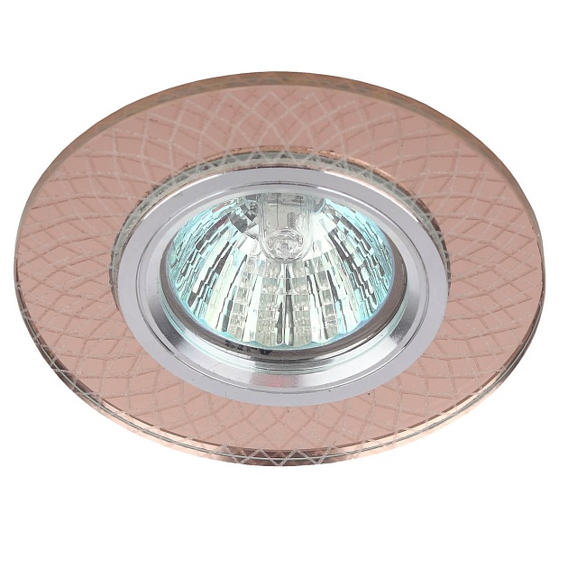 Точечный светильник ЭРА с подсветкой DK LD43 TEA 3D Б0037352 Фото № 1
