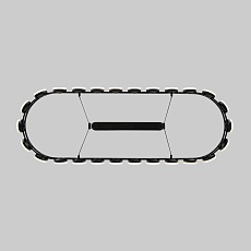Подвесной светодиодный светильник Eurosvet Tapioca 90332/26 4