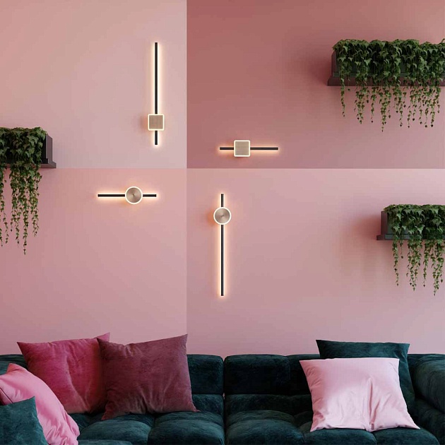 Настенный светодиодный светильник Odeon Light Hightech Stilo 4256/18WL Фото № 2