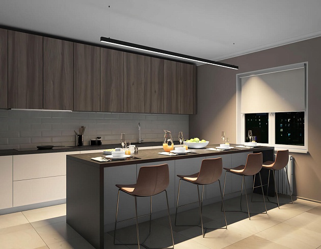 Подвесной светодиодный светильник Denkirs DK9254-BK Фото № 4