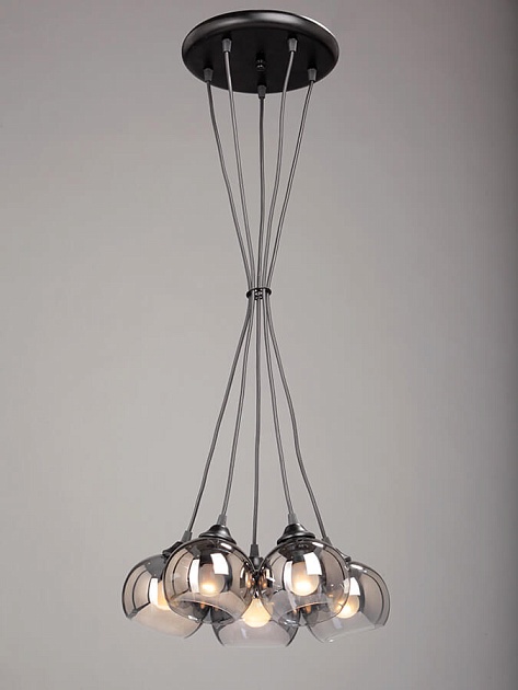 Подвесная люстра Vitaluce V4361-1/5S изображение 3 Подвесная люстра Vitaluce V4361-1/5S Фото № 3