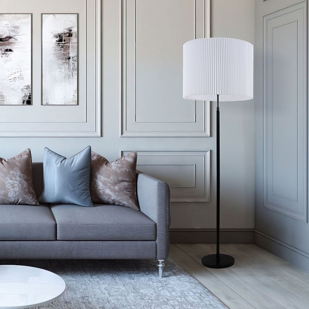 Торшер Eurosvet Notturno 01163/1 черный Фото № 5