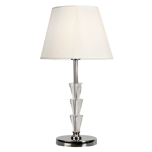 Настольная лампа iLamp Alesti T2424-1 Nickel изображение 1 Настольная лампа iLamp Alesti T2424-1 Nickel Фото № 1