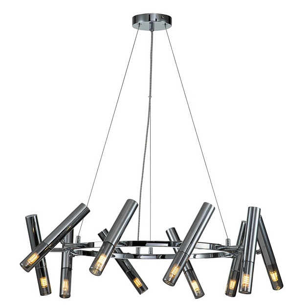 Подвесная люстра Indigo Sigaro 13006/10P Chrome V000235 изображение 1 Подвесная люстра Indigo Sigaro 13006/10P Chrome V000235 Фото № 1