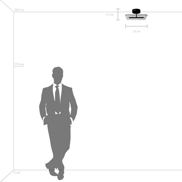 Потолочный светодиодный светильник Lightstar Acrile 738043 Фото № 4