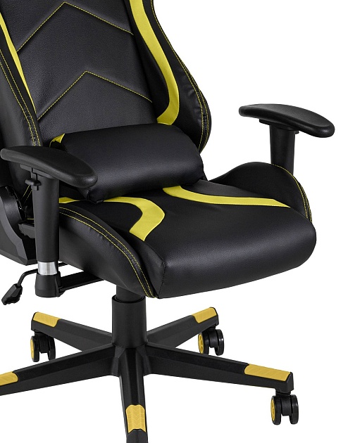 Игровое кресло TopChairs Cayenne желтое SA-R-909 yellow Фото № 7